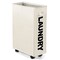 10 Gallon Slim Rolling Laundry Basket With Handle For Bathroom Dorm